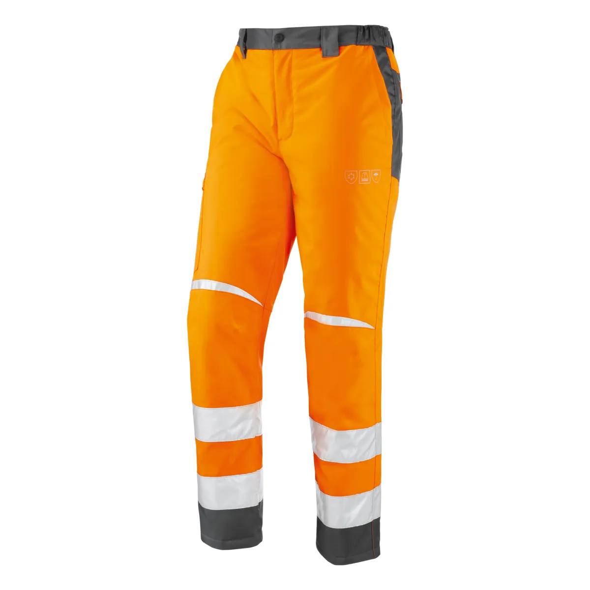Visokovidljive pantalone LATINA narandžaste - Neri 
