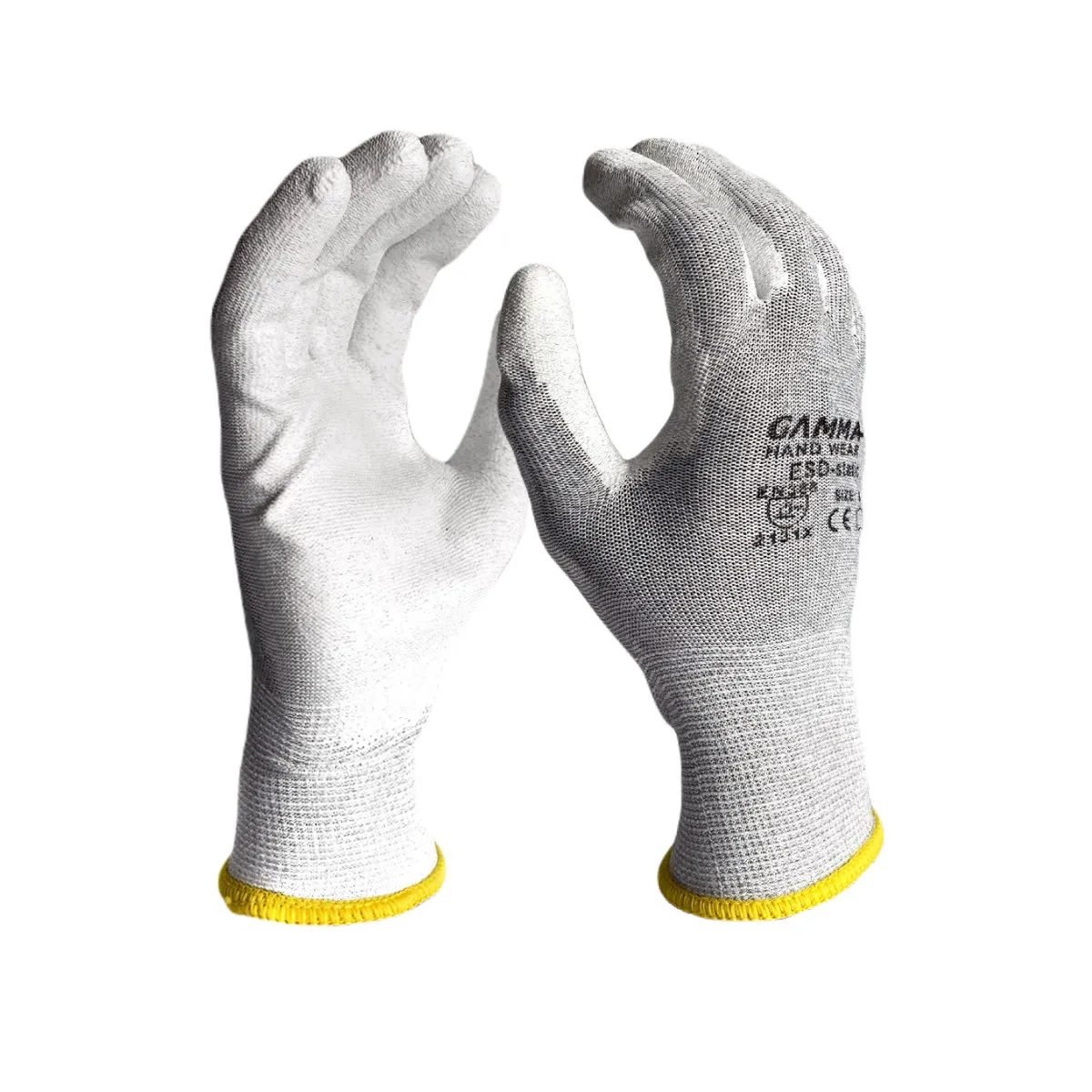Zaštitne rukavice ESD-STATIC bele - Gamma - PAR 