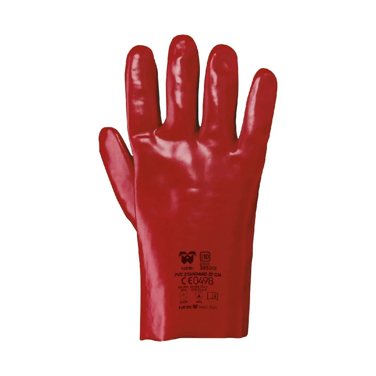 Zaštitne rukavice PVC STANDARD 35cm crvena - Neri - PAR 