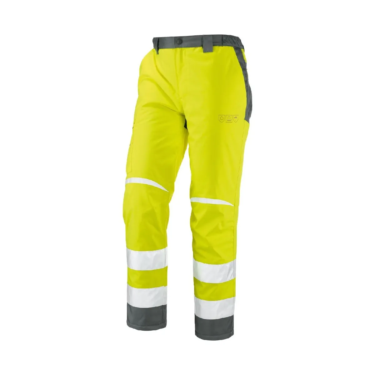 Visokovidljive pantalone LATINA žute - Neri 