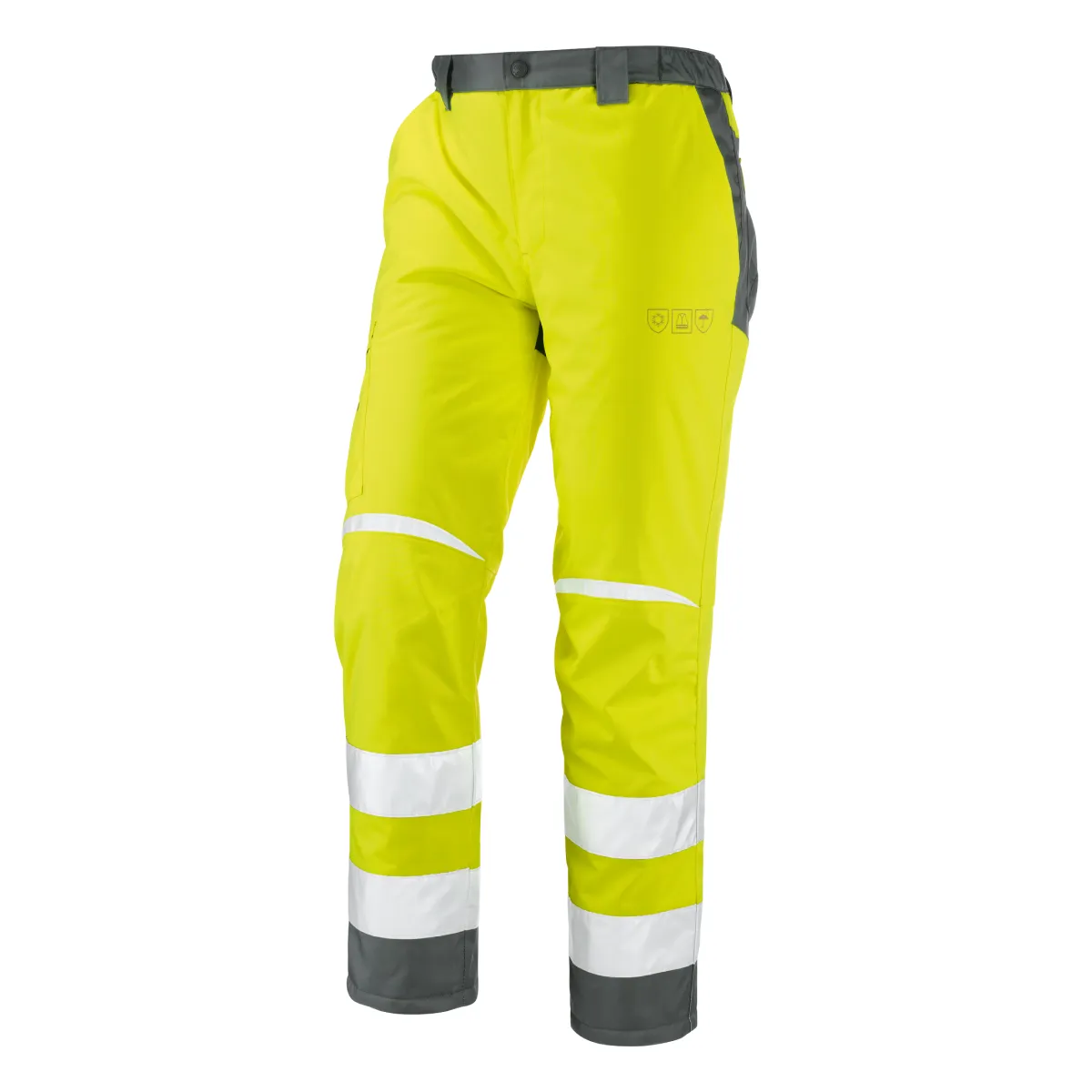 Visokovidljive pantalone LATINA žute - Neri 