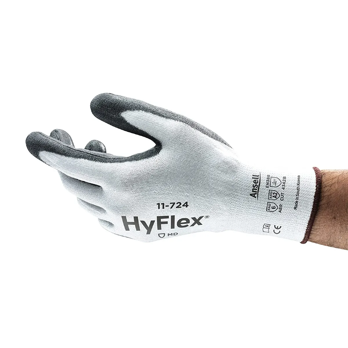 Zaštitne rukavice HYFLEX 11-724 belo-sive - Ansell - PAR 