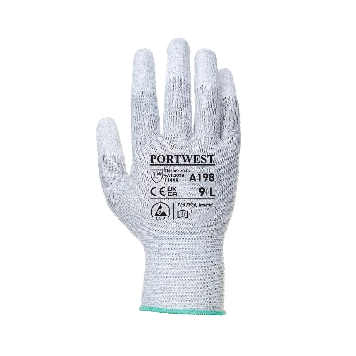 Zaštitne rukavice A198 sivo-bele - Portwest - PAR 