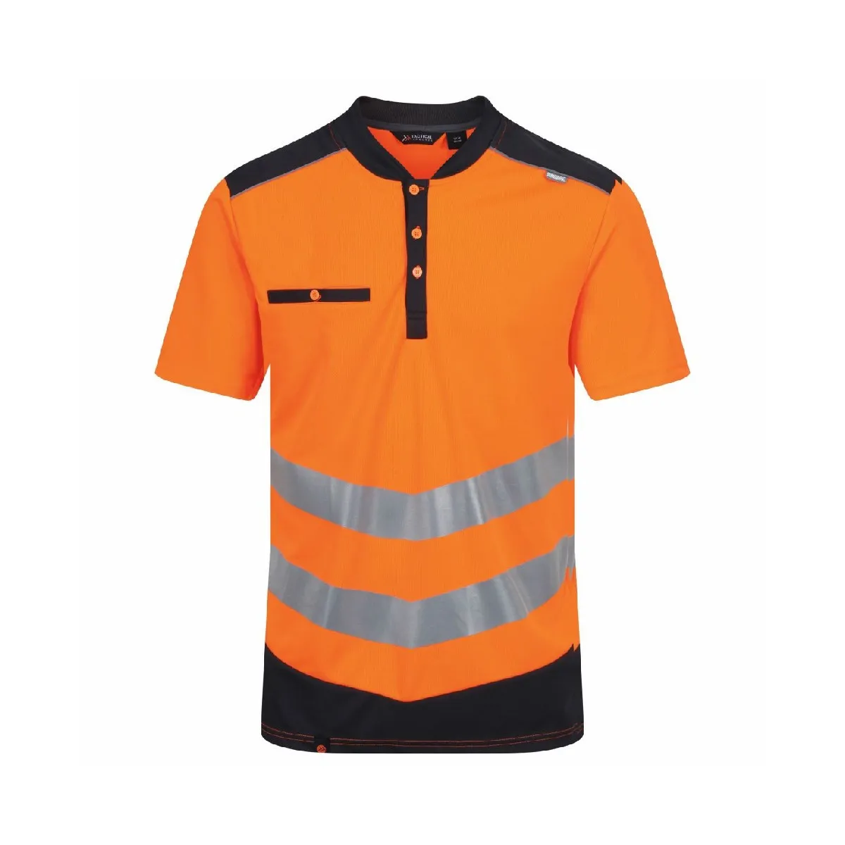 Visokovidljiva majica TRS176 narandžasto-siva - Regatta 
