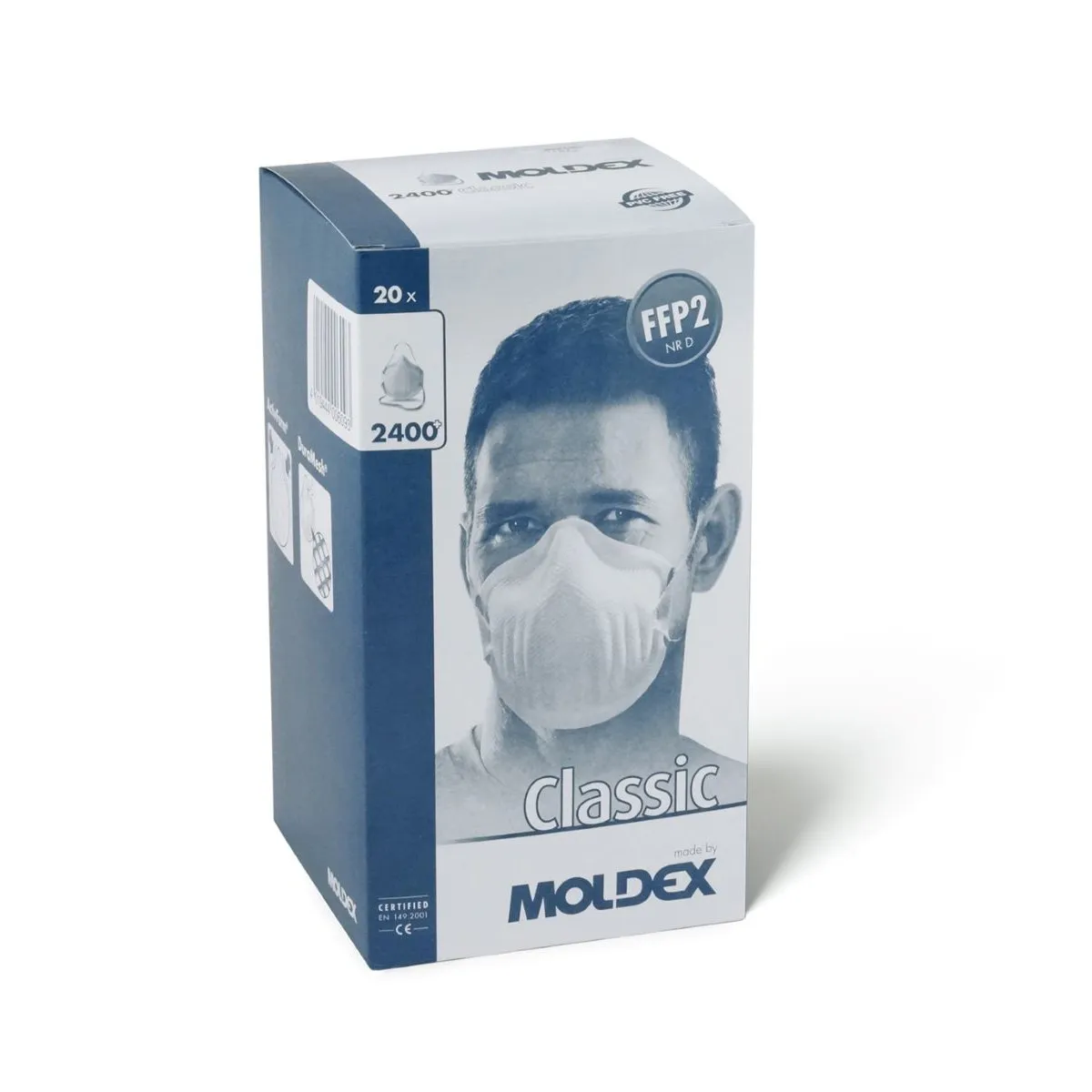 Jednokratna maska FFP2 2400 - Moldex 