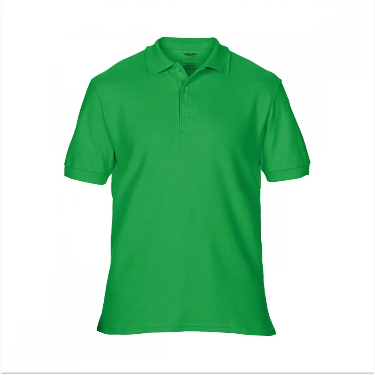 Majica sa kragnom PREMIUM COTTON GI85800 irsko zelena - Gildan 
