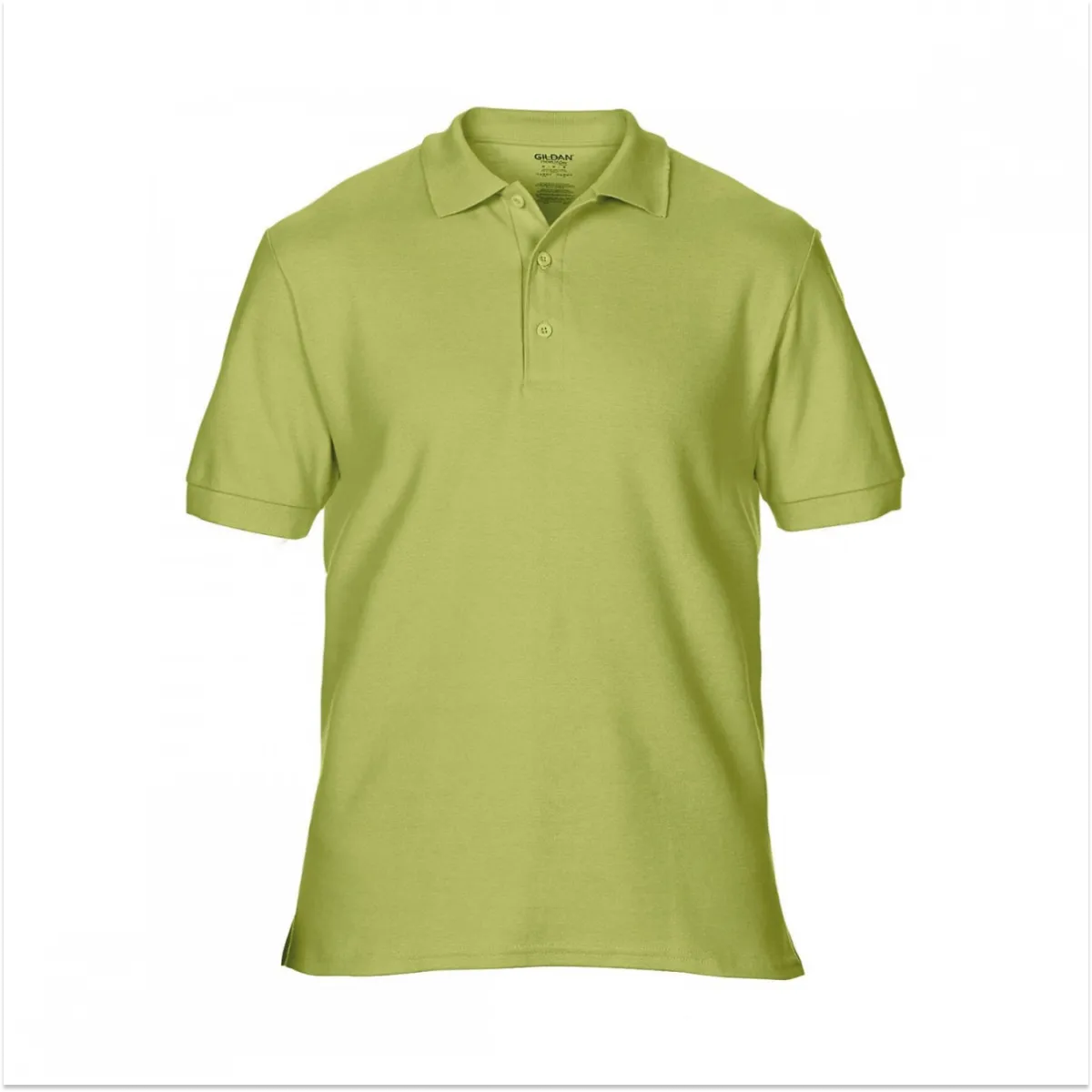Majica sa kragnom PREMIUM COTTON GI85800 kivi zelena - Gildan 