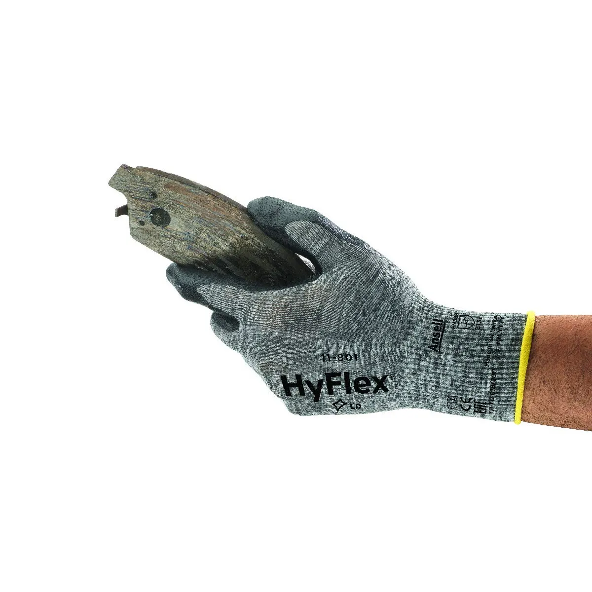 Zaštitne rukavice HYFLEX FOAM 11-801 sivo-crne - Ansell - PAR 