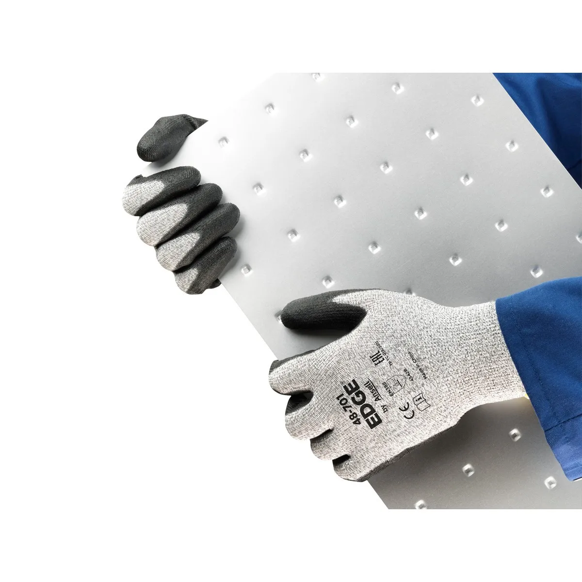 Zaštitne rukavice EDGE 48-701 sivo-crne - Ansell - PAR 