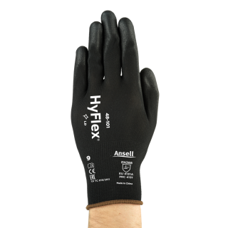 Zaštitne rukavice HYFLEX 48-101 crne - Ansell - PAR 