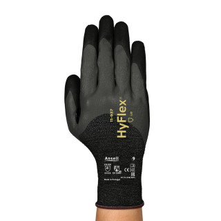 Zaštitne rukavice HYFLEX 11-937 crne - Ansell - PAR 