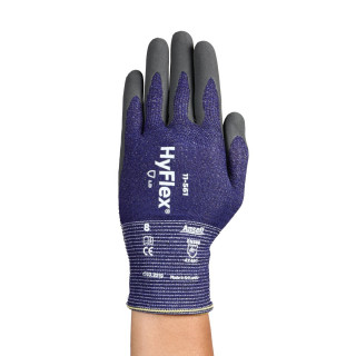 Zaštitne rukavice HYFLEX 11-561 plavo-crne - Ansell - PAR 