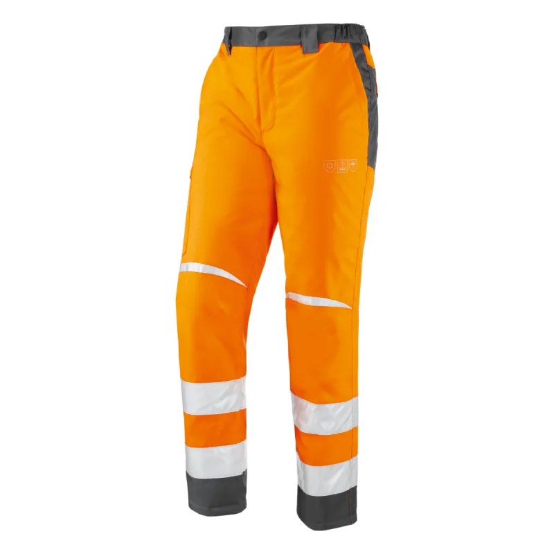 Visokovidljive pantalone LATINA narandžaste - Neri 