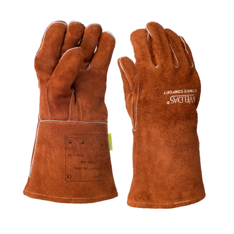 Kožne rukavice GOLDEN BROWN 10-2392 braon - Weldas - PAR 