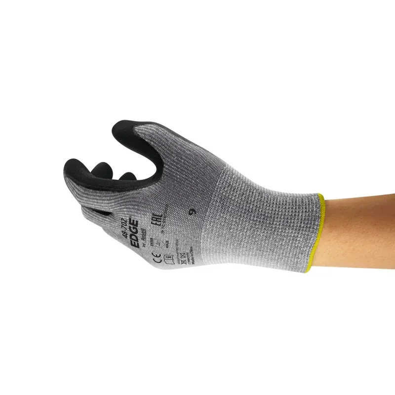 Zaštitne rukavice EDGE 48-702 sivo-crne - Ansell - PAR 