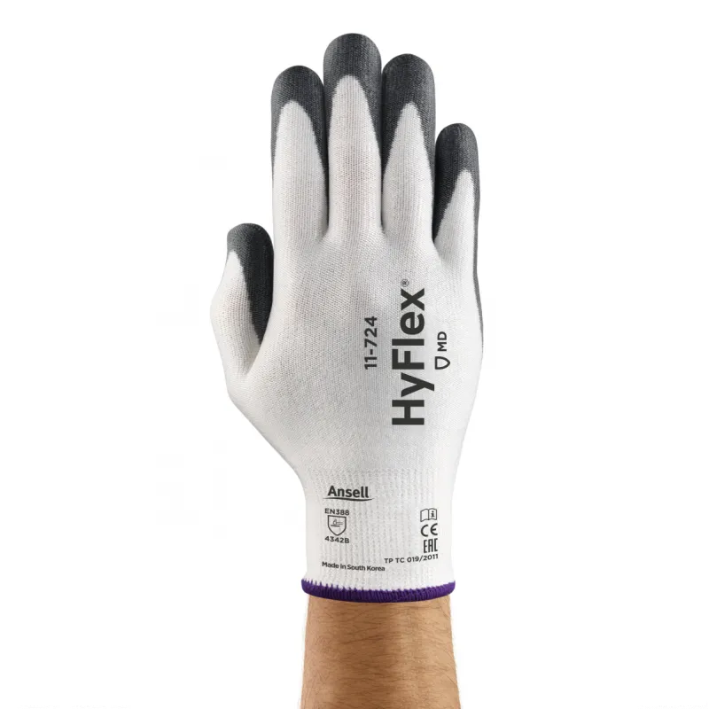 Zaštitne rukavice HYFLEX 11-724 belo-sive - Ansell - PAR 