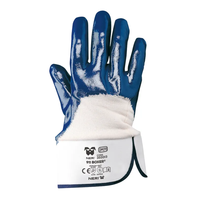 Rukavice nitrilne BOXER 911 - Neri - PAR 