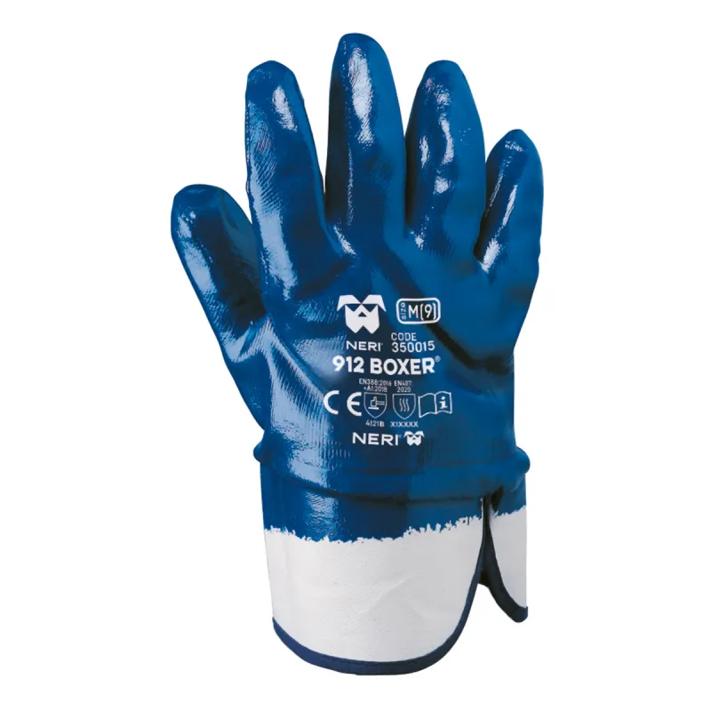 Rukavice nitrilne BOXER 912 - Neri - PAR 