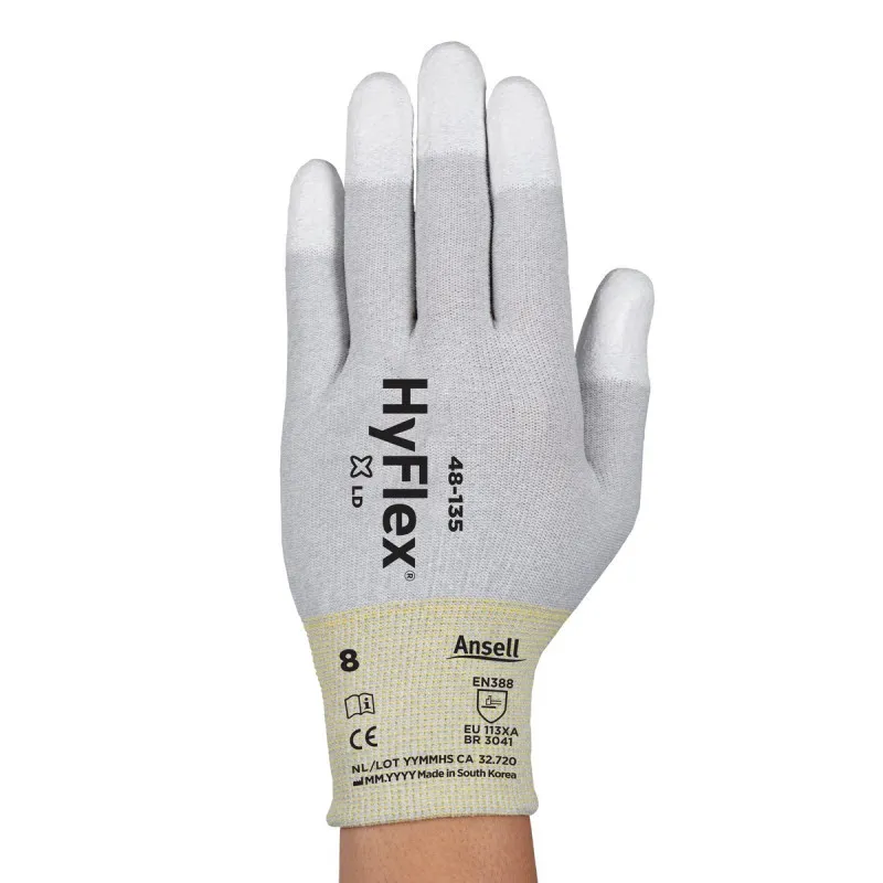 Zaštitne rukavice HYFLEX 48-135 bele - Ansell - PAR 
