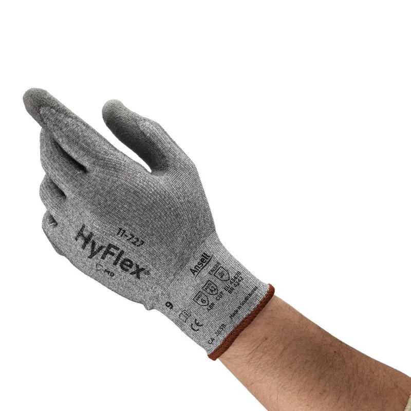 Zaštitne rukavice HYFLEX 11-727 sive - Ansell - PAR 