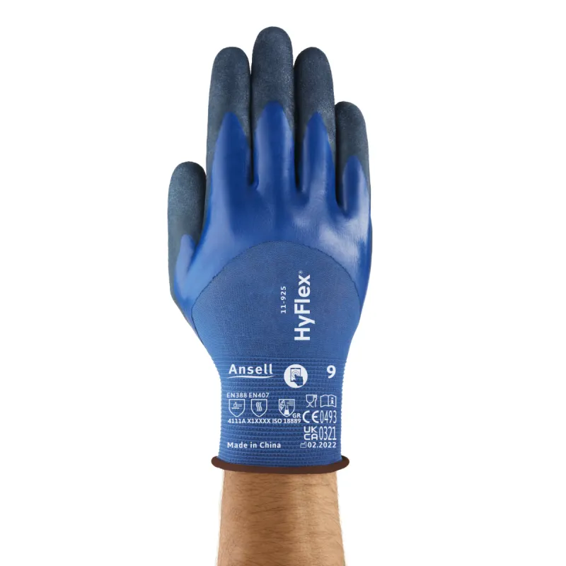 Zaštitne rukavice HYFLEX 11-925 plave - Ansell - PAR 