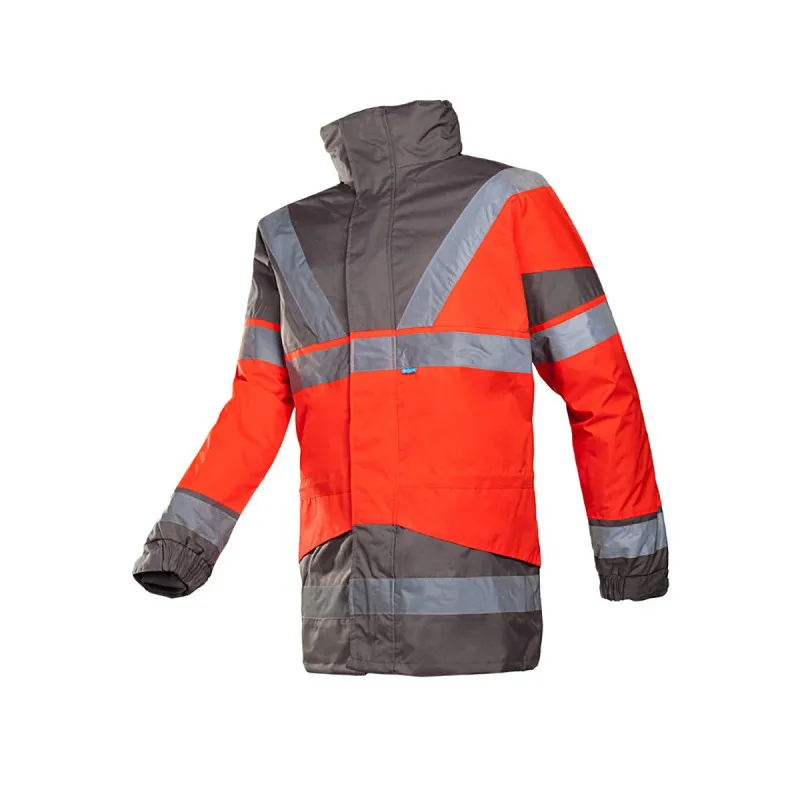 Viskovidljiva jakna SKOLLFIELD crveno-siva - Sioen 