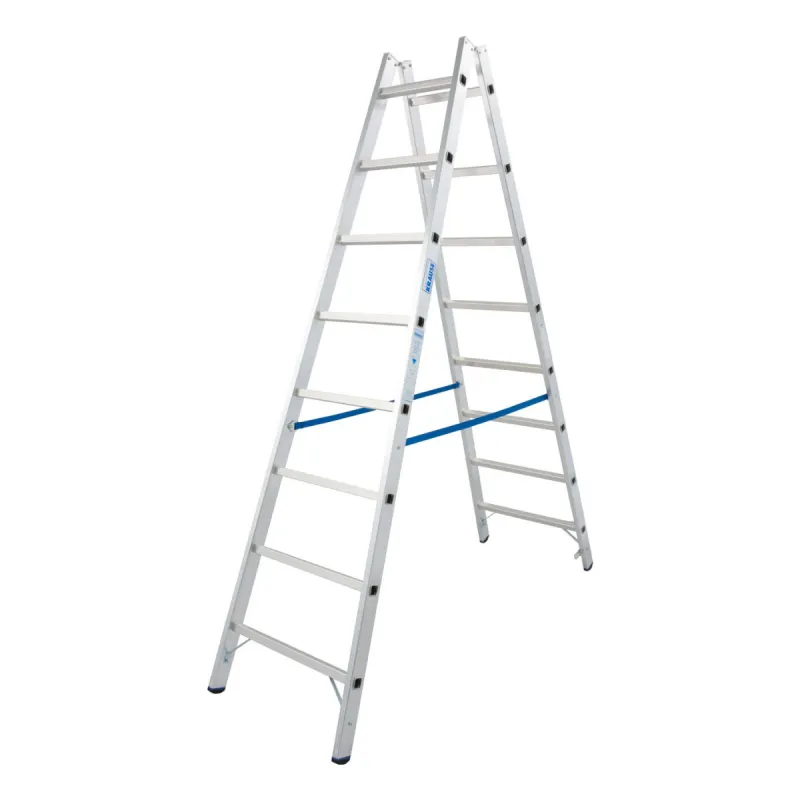 Merdevine sa gazištem sa obe strane 2x8 124920 - Krause 