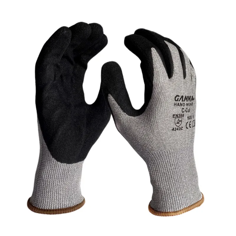 Zaštitne rukavice C-CUT sivo-crne - Gamma - PAR 