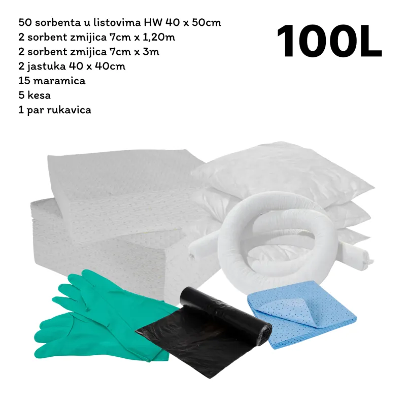 KWE2 - E komplet upijaca za ulje u kutiji 100L - Schoeller 