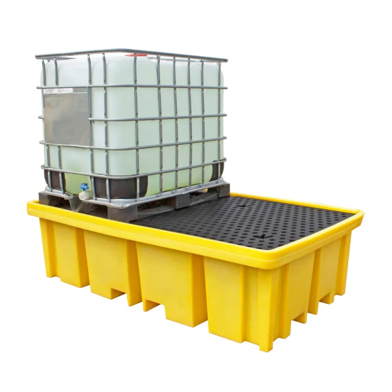 Tankvana za pristup iz 4 pravca za 2 IBC kontejnera BB2FW - Romold 