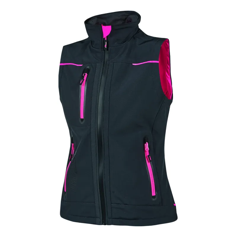 Radni prsluk UNIVERSE LADY sivo-roze - U-Power 