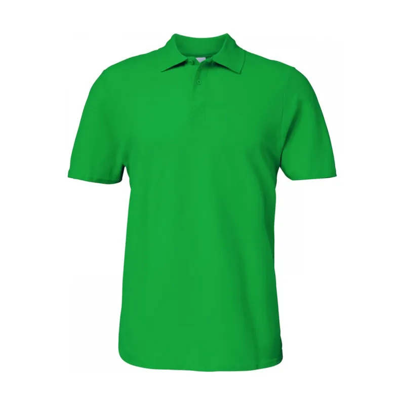 Majica sa kragnom SOFTSTYLE GI64800 irsko zelena - Gildan 