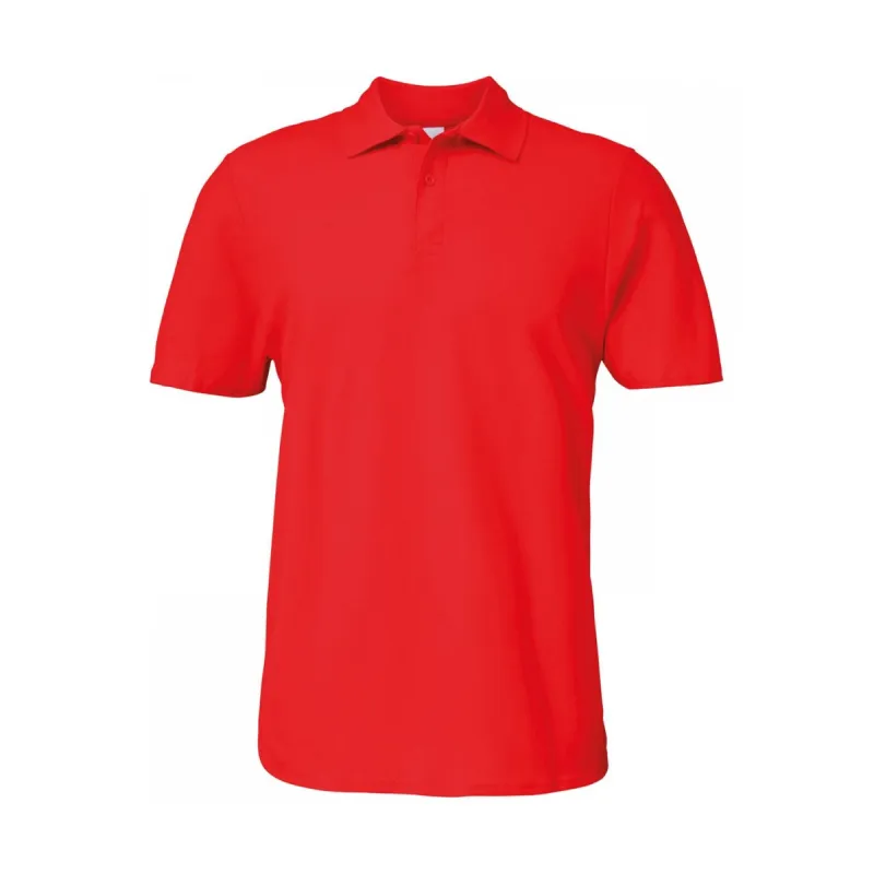 Majica sa kragnom SOFTSTYLE GI64800 crvena - Gildan 