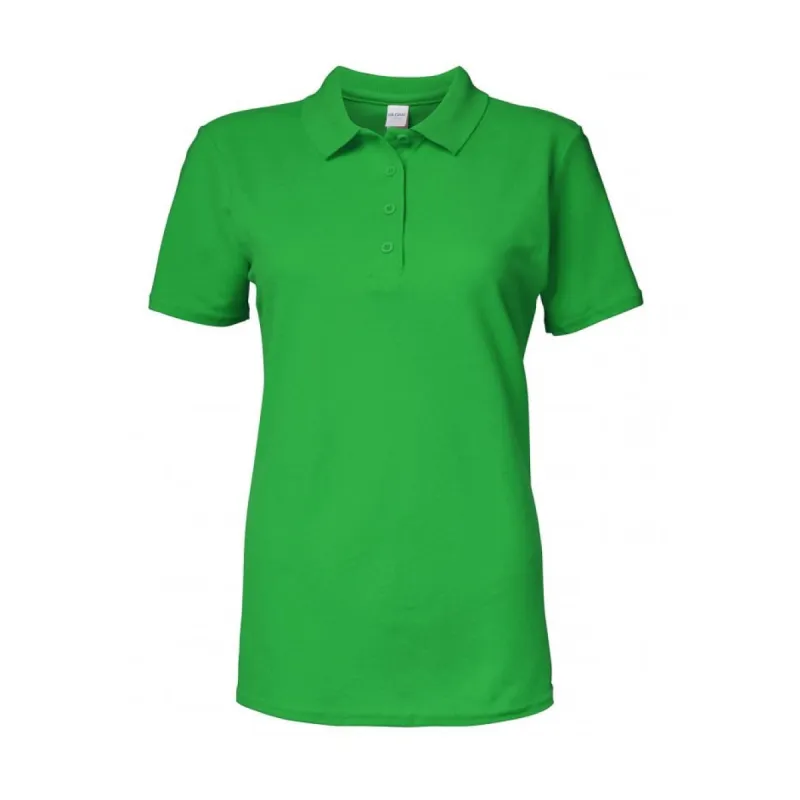Majica sa kragnom ženska SOFTSTYLE GIL64800 irsko zelena - Gildan 