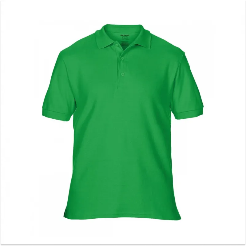 Majica sa kragnom PREMIUM COTTON GI85800 irsko zelena - Gildan 