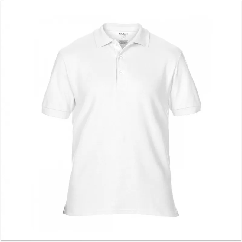 Majica sa kragnom PREMIUM COTTON GI85800 bela - Gildan 