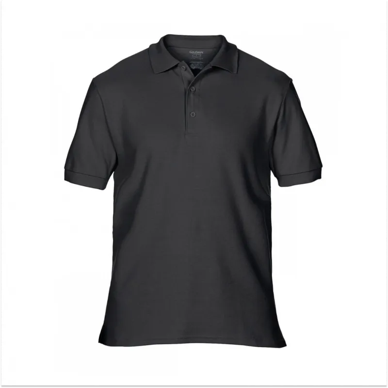 Majica sa kragnom PREMIUM COTTON GI85800 crna - Gildan 