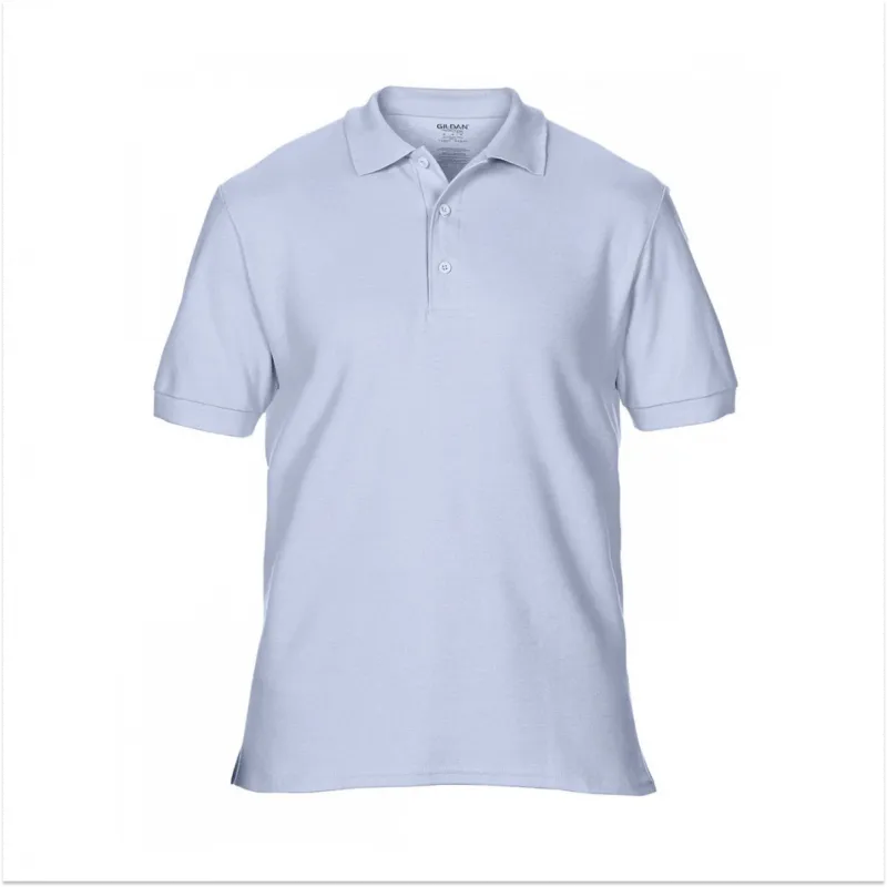 Majica sa kragnom PREMIUM COTTON GI85800 svetlo plava - Gildan 