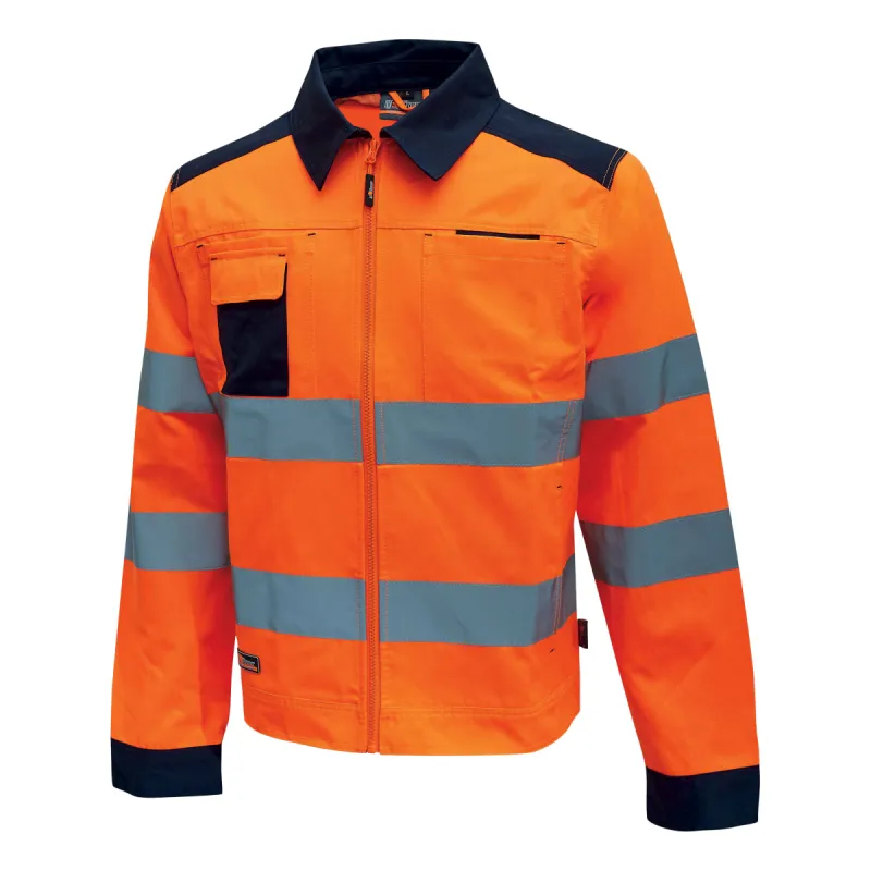 Fluo radna jakna GLARE narandžasta - U-power 