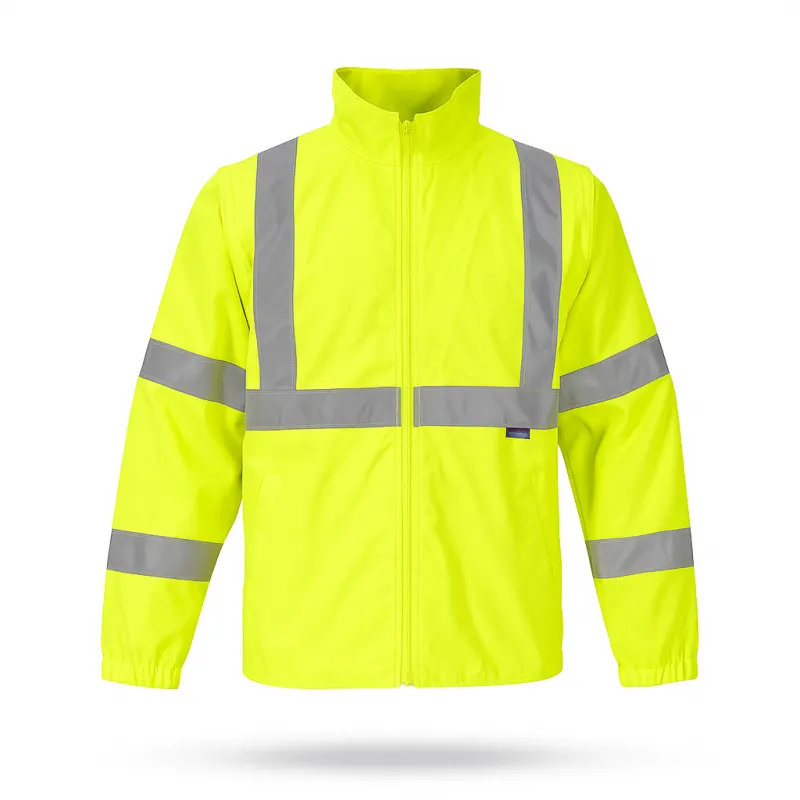 Jakna visokovidljiva 5 u 1 GAMMA žuto/teget 