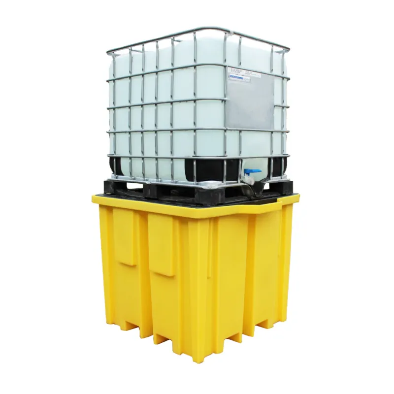 Tankvana za pristup iz 4 pravca za 2 IBC kontejnera BB1FW - Romold 