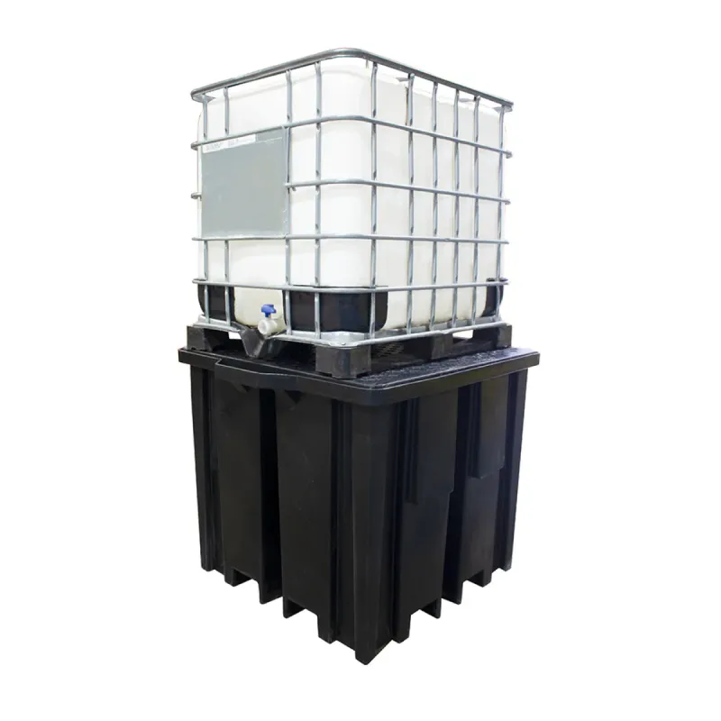 Tankvana za pristup iz 4 pravca za 2 IBC kontejnera BB1FWR - Romold 